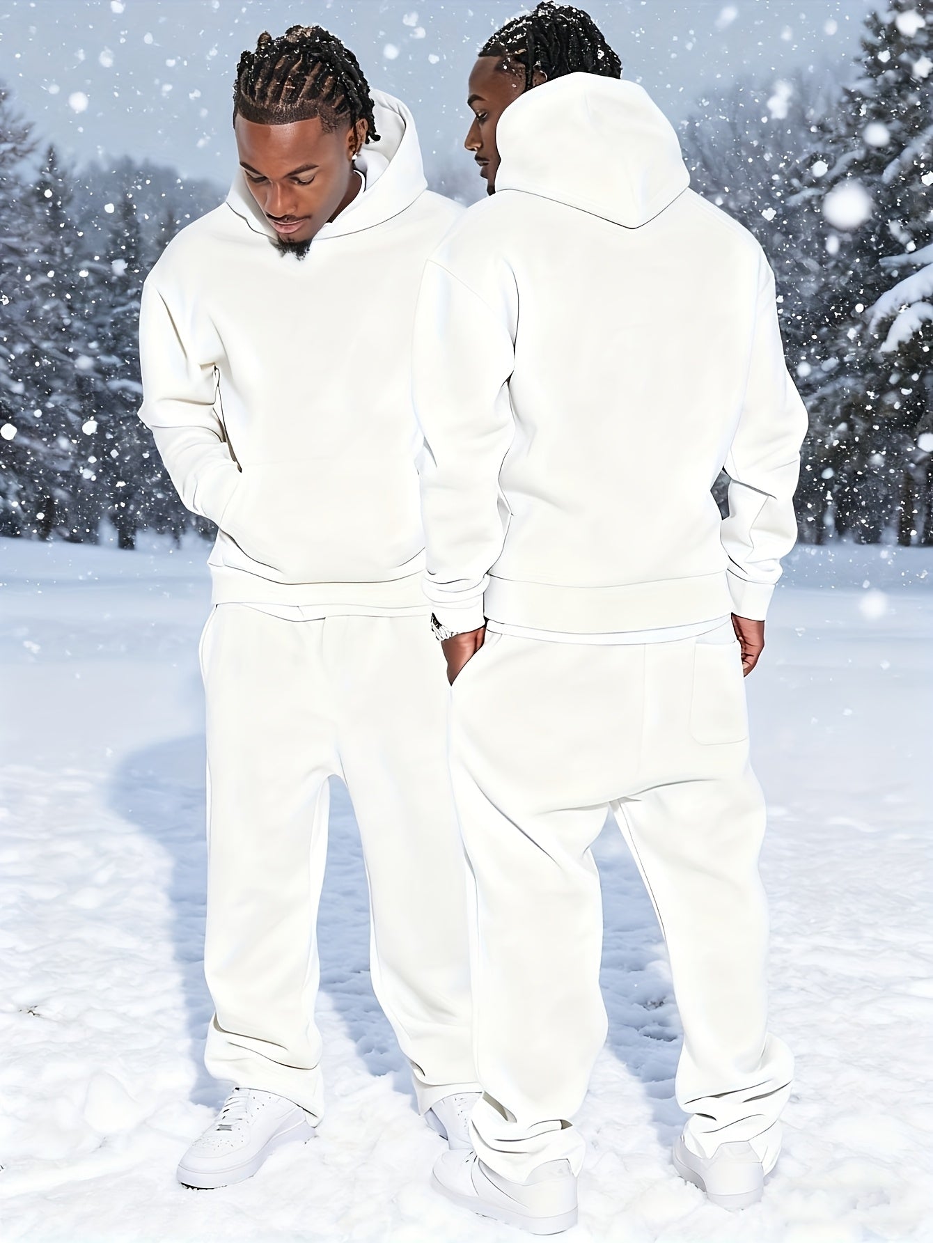 Thickened Fleece Tracksuit