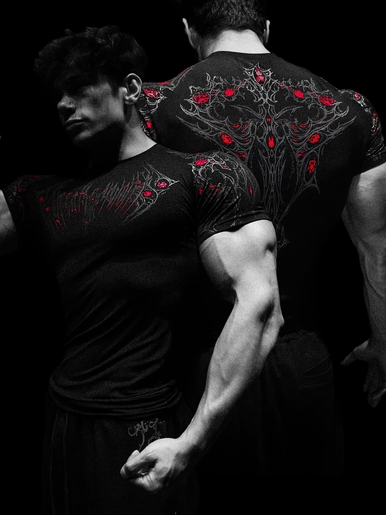 Men's Printed Design - Compression