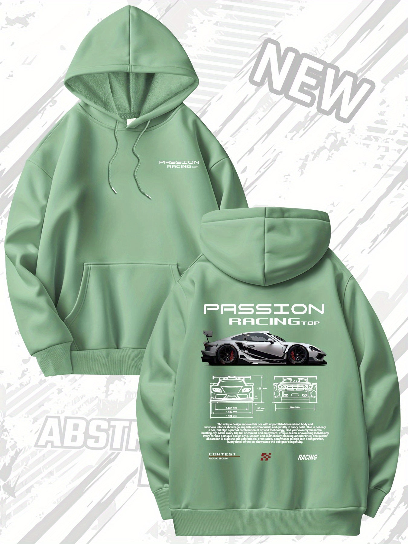 Porsche - Oversized Hoodie