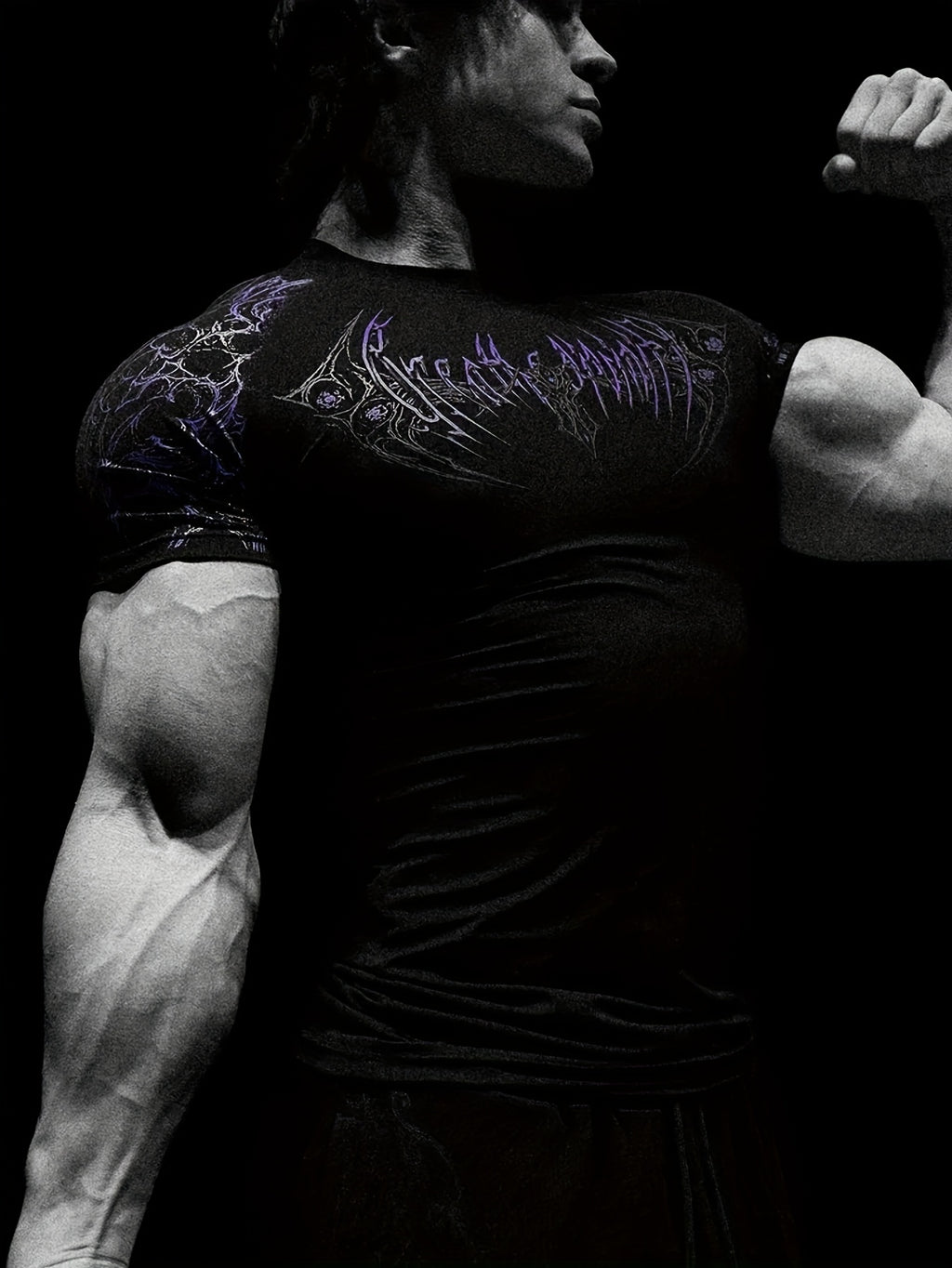 Men's Printed Design - Compression