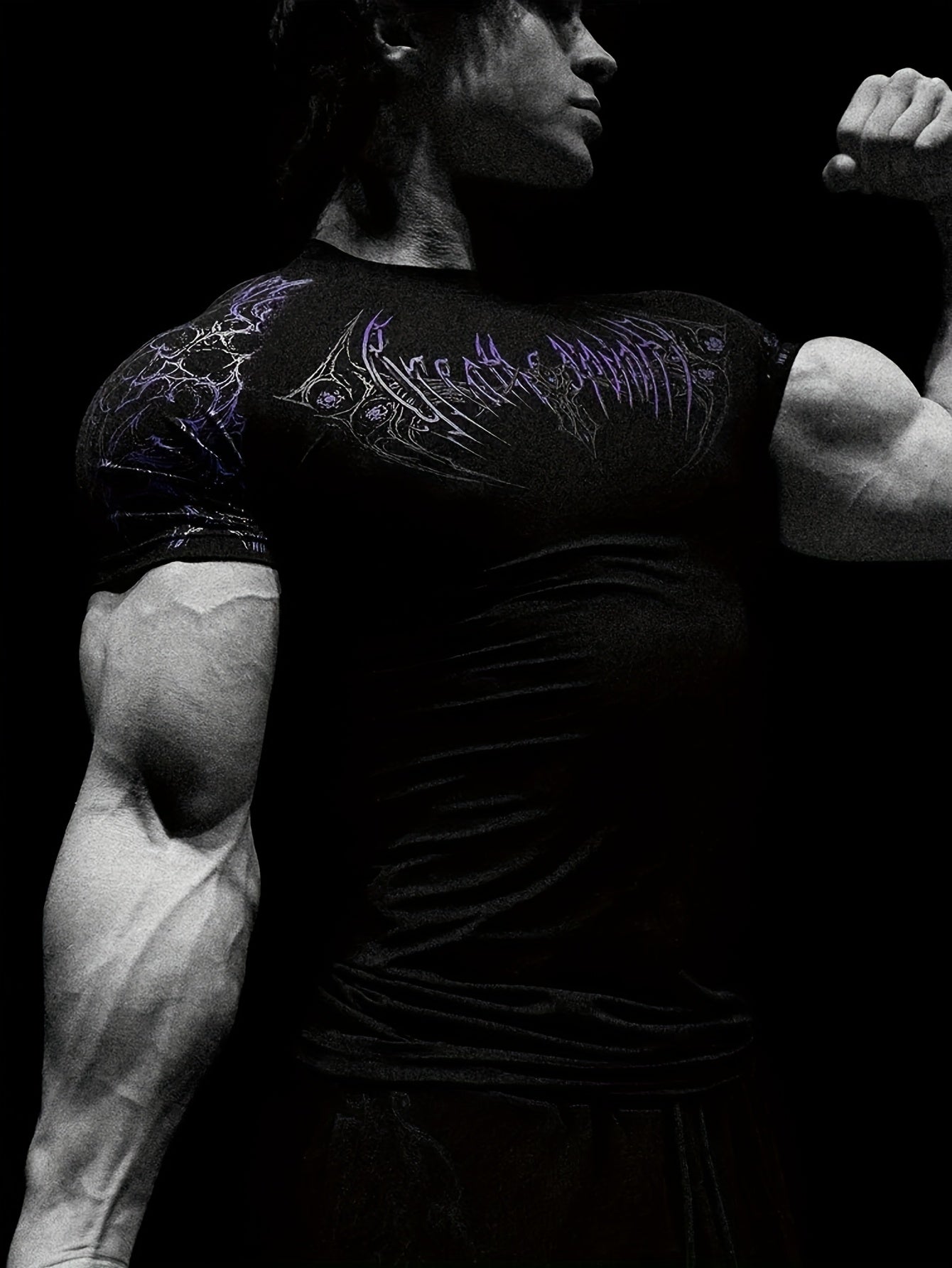 Men's Printed Design - Compression