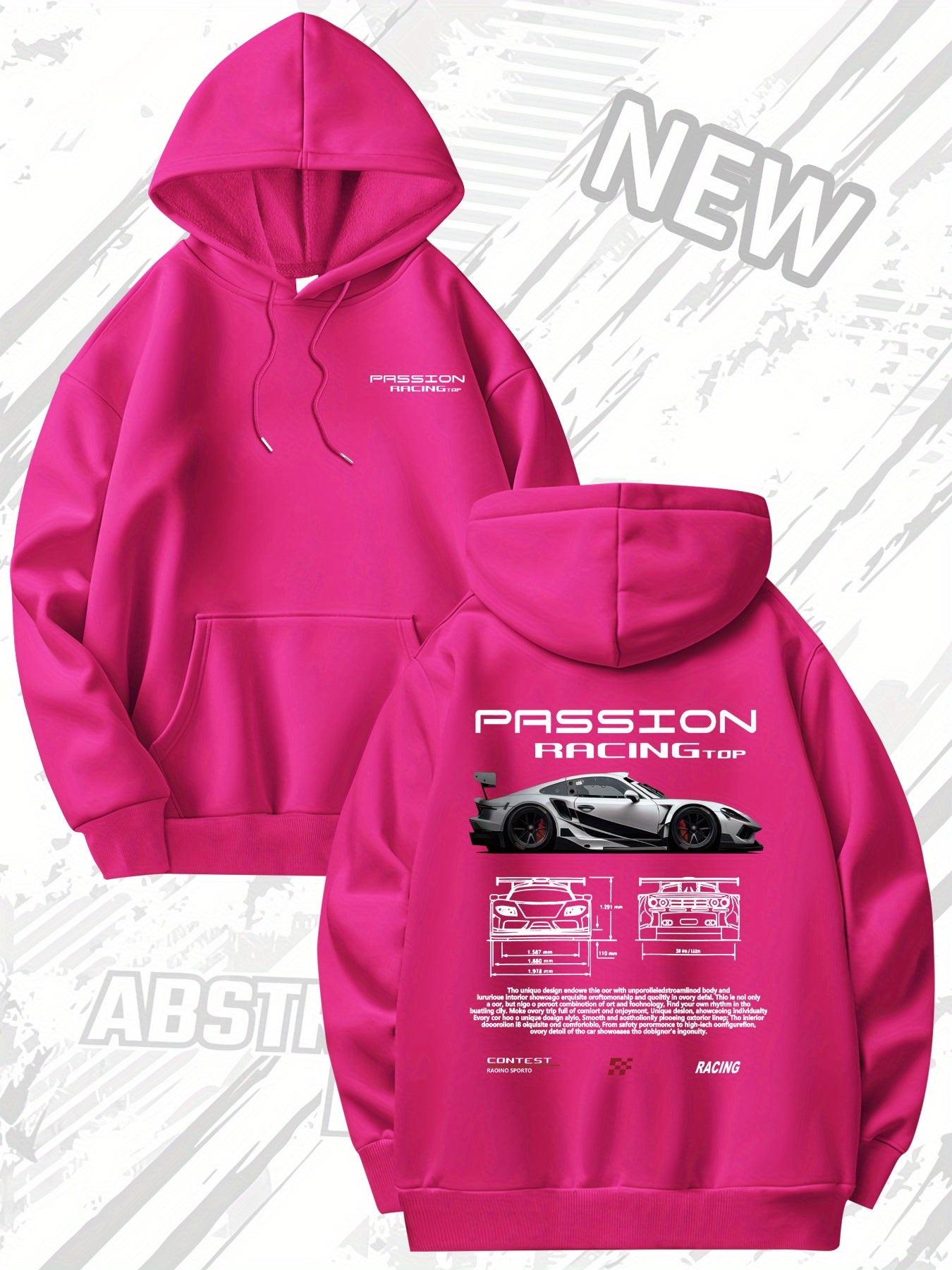 Porsche - Oversized Hoodie