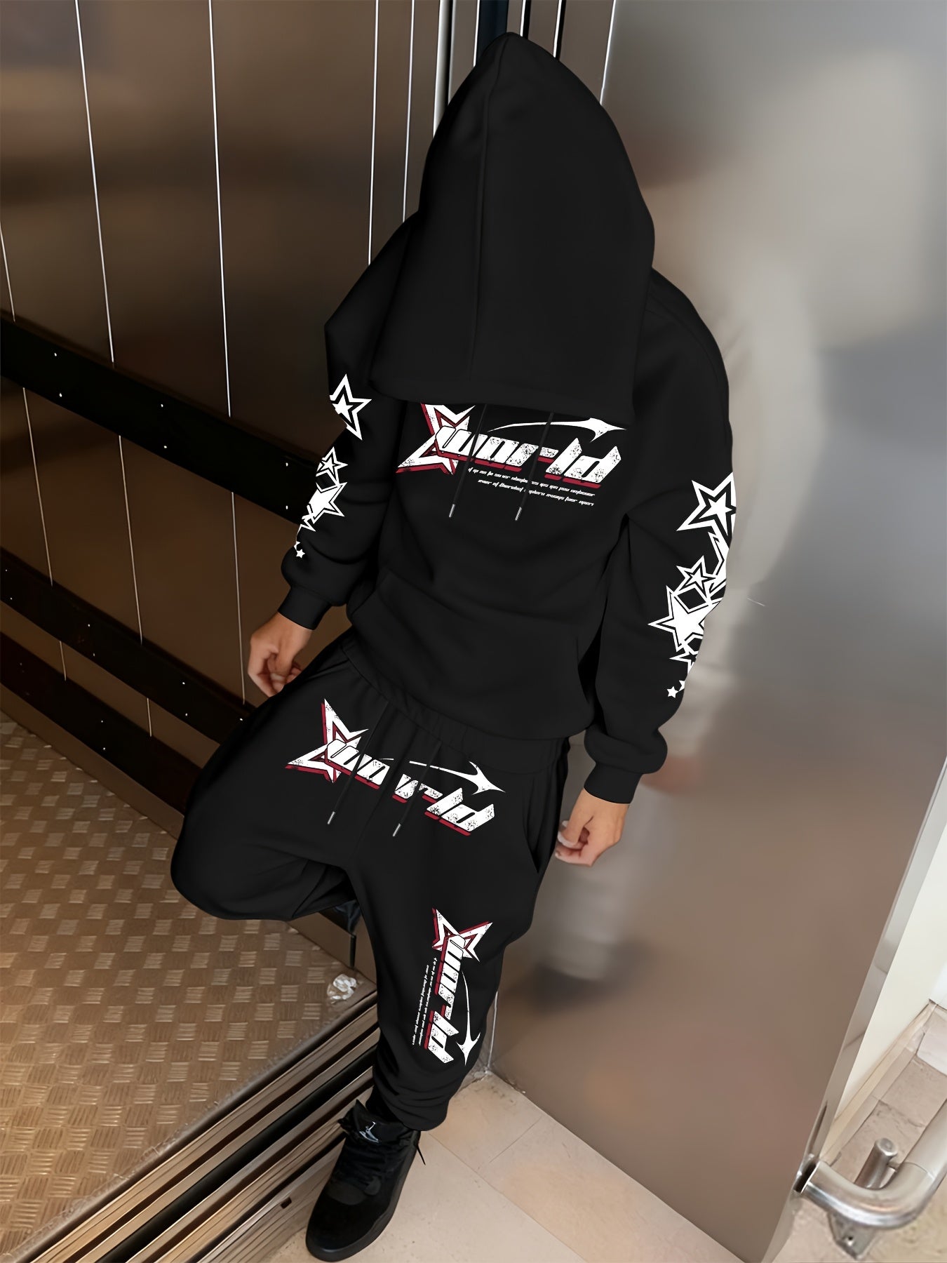Casual Hooded Tracksuit