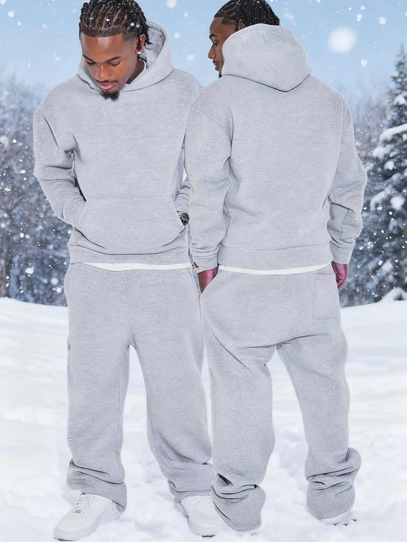 Thickened Fleece Tracksuit