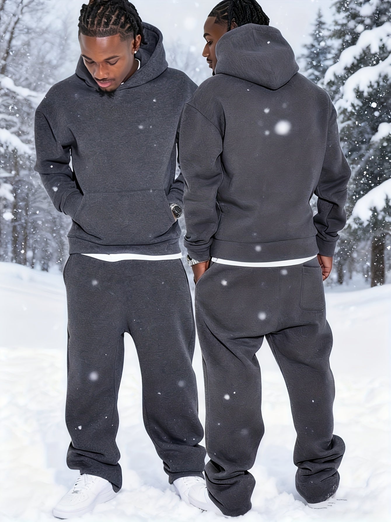 Thickened Fleece Tracksuit