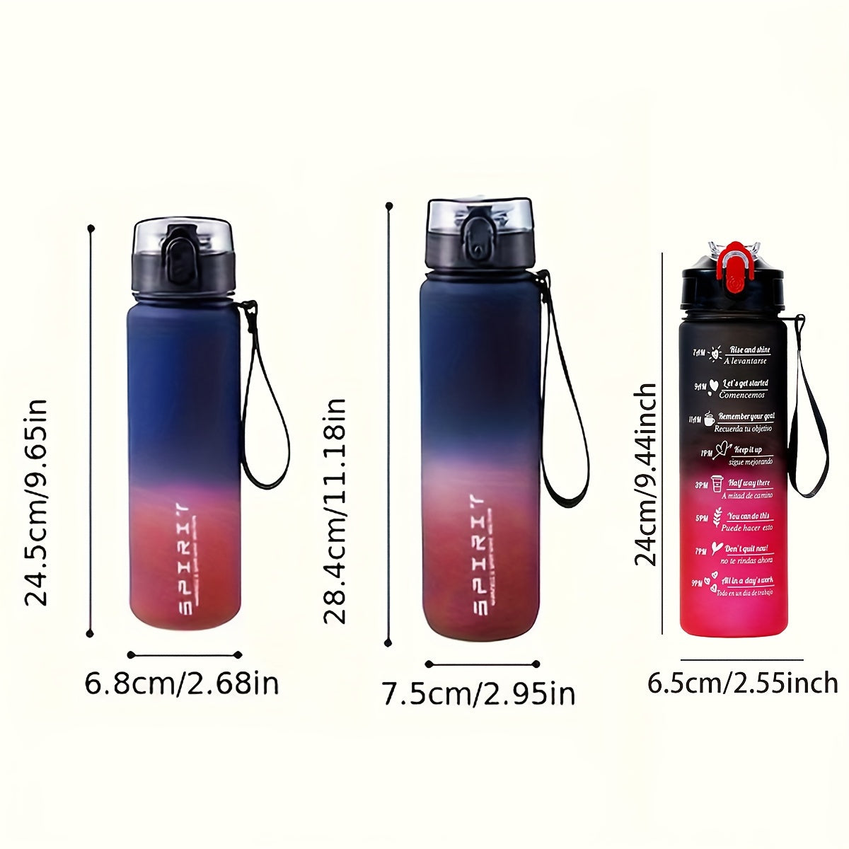 Gradient Water Bottle
