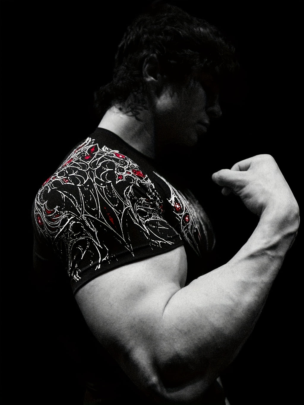 Men's Printed Design - Compression